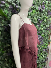 Load image into Gallery viewer, Burgundy Boho Skirt Set
