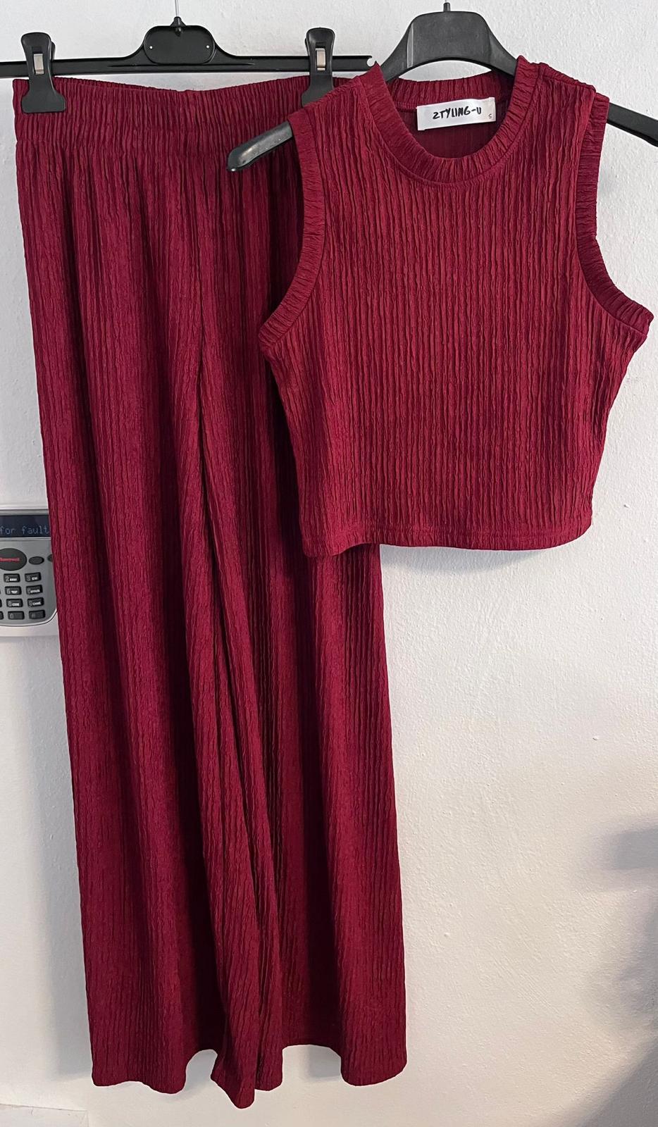 Top and Pants Comfy Set