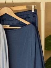 Load image into Gallery viewer, Italian Satin Long Sleeve &amp; Pants Set
