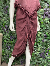 Load image into Gallery viewer, Burgundy Boho Skirt Set
