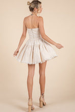 Load image into Gallery viewer, Strapless Denim Mini Dress
