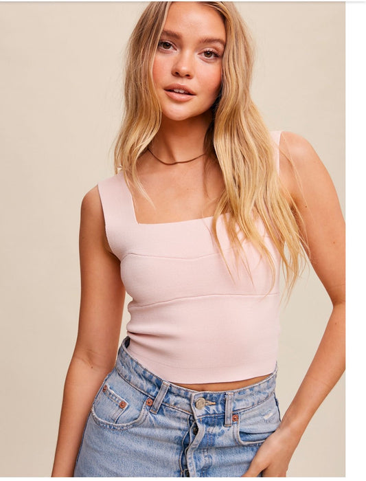 Baby Pink Top