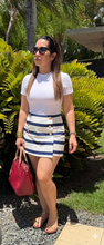 Load image into Gallery viewer, Nautical Mini Skirt (Skort)
