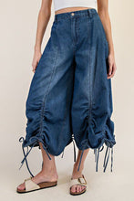 Load image into Gallery viewer, Denim Drawstring Palazzos
