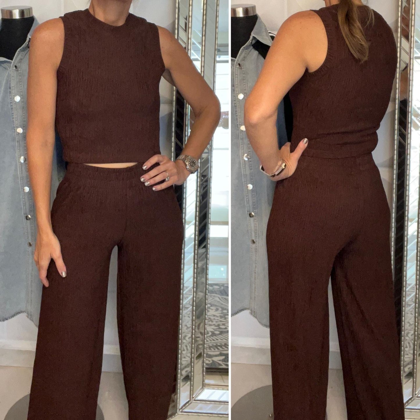 Top and Pants Comfy Set