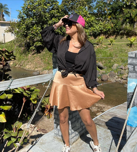 Camel Mini Skort