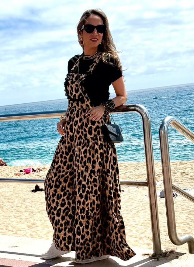 Cheetah Overall Jumpsuit