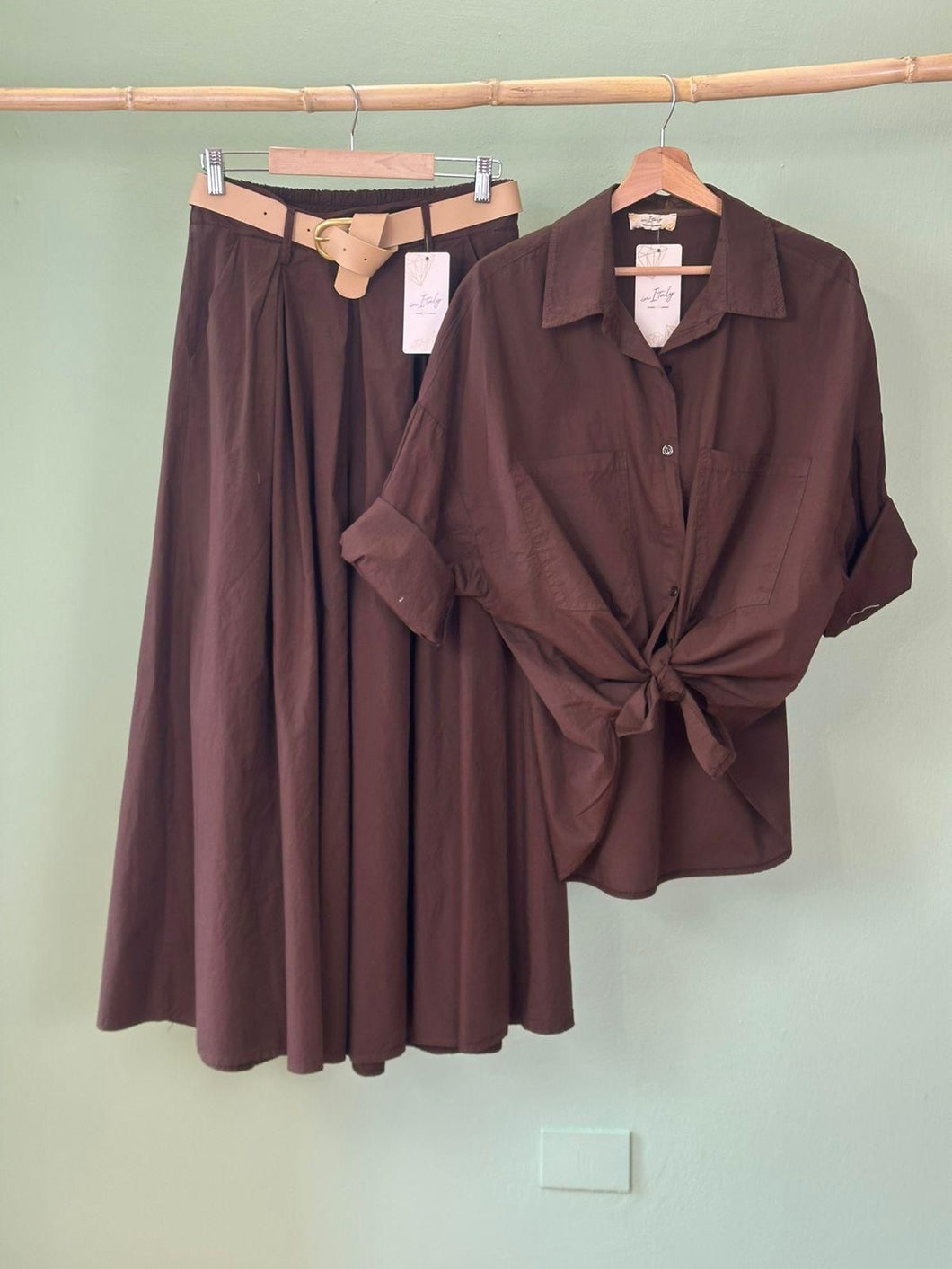 Cotton Palazzo Pants Set