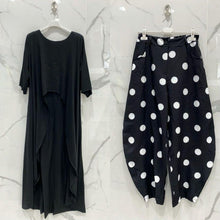 Load image into Gallery viewer, High Low Tee &amp; Polka Dot Barrel Set
