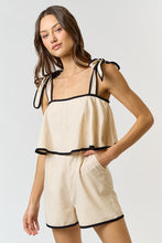 Load image into Gallery viewer, Shoulder Tie Romper
