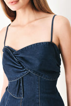 Load image into Gallery viewer, Twist Denim Top
