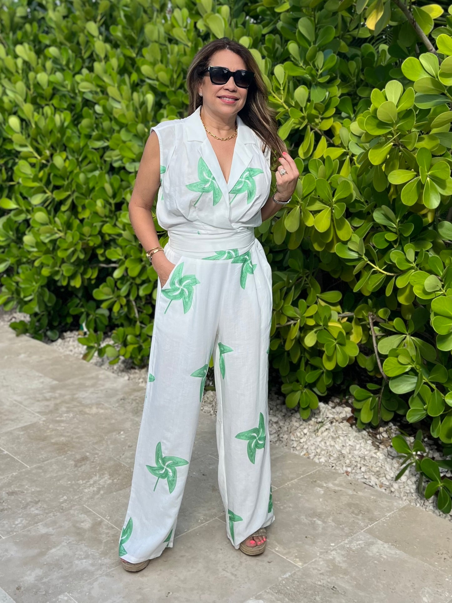 Resort Top & Pant Set