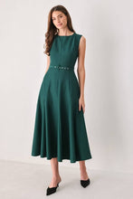 Load image into Gallery viewer, Belted Midi Dress
