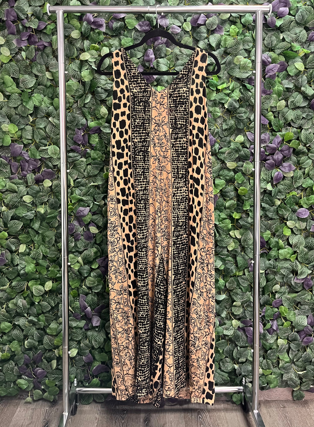 Animal Print Jumpsuit