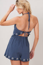 Load image into Gallery viewer, Scarf Top And Short Set
