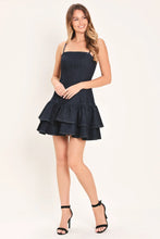 Load image into Gallery viewer, Denim Ruffle Mini Dress
