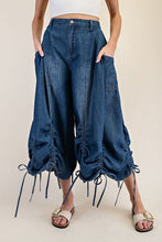 Load image into Gallery viewer, Denim Drawstring Palazzos
