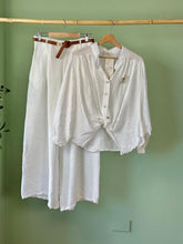 Load image into Gallery viewer, Summer White Blouse TOP ONLY

