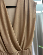 Load image into Gallery viewer, Gold Bodysuit And Skirt Set
