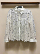 Load image into Gallery viewer, Lace Ivory Top
