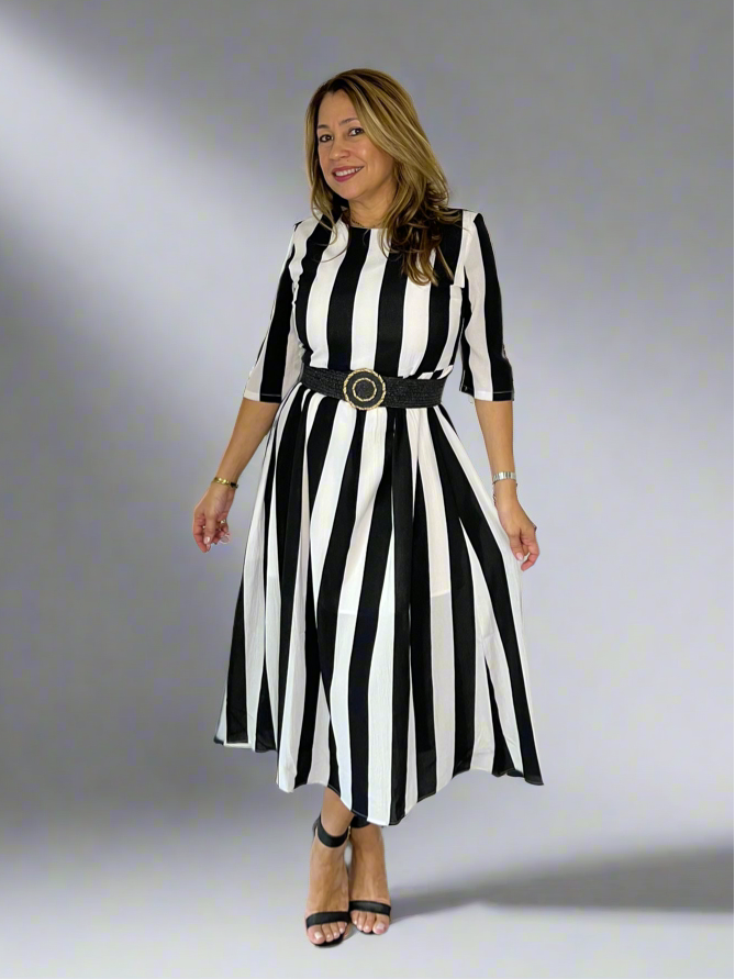 Vertical Stripes Dress