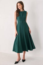 Load image into Gallery viewer, Belted Midi Dress
