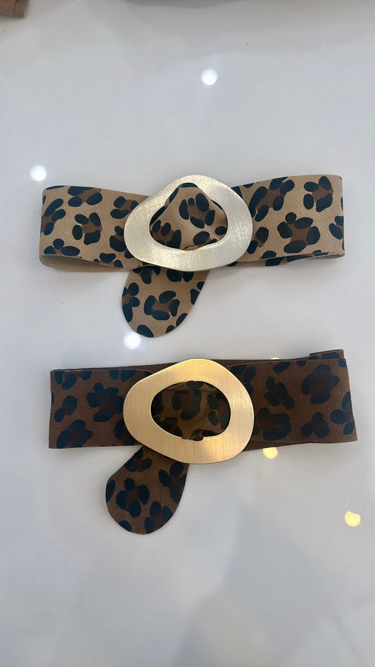 Leather Buckle Belt