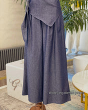 Load image into Gallery viewer, Asymmetric Denim Set
