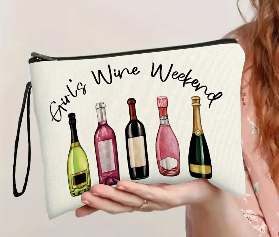 Wine Weekend medium pouch