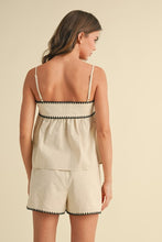 Load image into Gallery viewer, Soft Linen Top and Short Set
