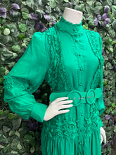 Load image into Gallery viewer, Green Crochet Dress
