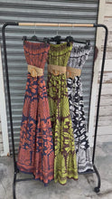 Load and play video in Gallery viewer, Strapless Print Maxi Dress
