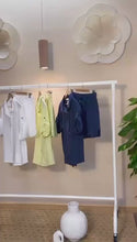 Load and play video in Gallery viewer, Italian Linen Top &amp; Shorts Set
