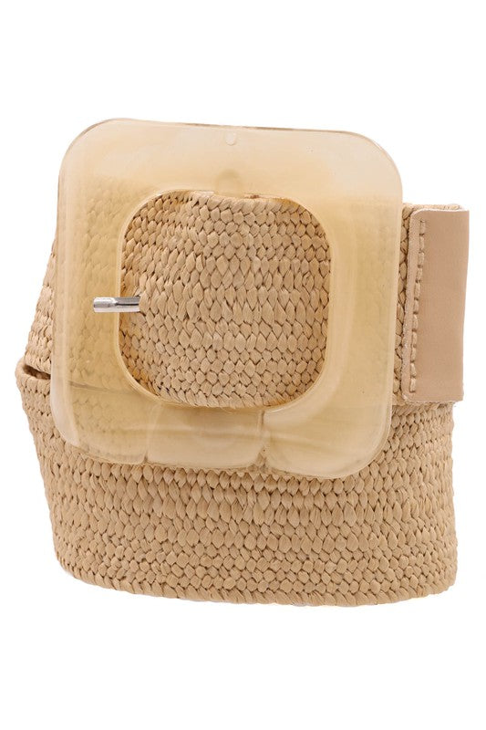 Square Nacar buckle belt